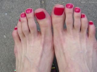 online video 16 Graces long toes, siri foot fetish on feet porn -7