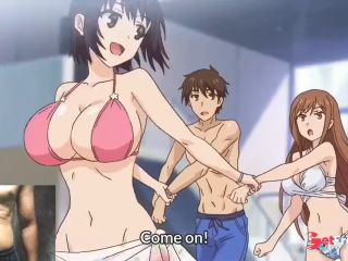 [GetFreeDays.com] Hentai Reactions  She lost her bra at the pool Porn Film June 2023-1