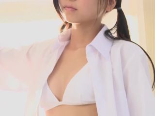 Momoiro Punch lovely Asian model in school uniform International!-7