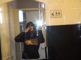 GangBangWife - Sucking off strangers at the men's room [FullHD 1080P] on blowjob big boobs fetish-0