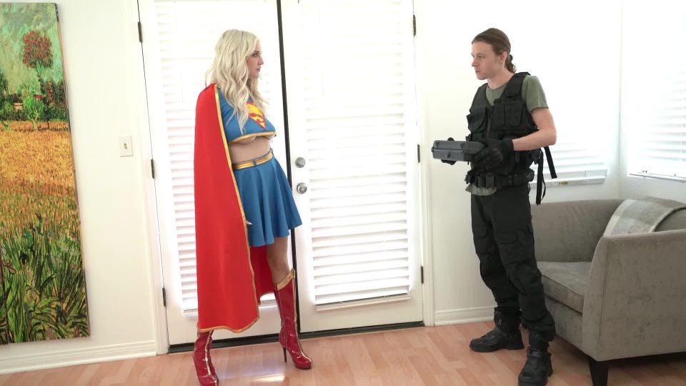 Skye Blue - Supergirl Destroyed Cosplay!