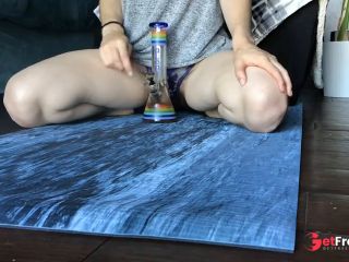 [GetFreeDays.com] Fuzzy flexible babe gets stoned and squirts on her yoga mat Adult Stream November 2022-0