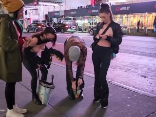 online adult video 39 LilyMaeExhib – A Night in Times Square - exposed - fetish porn -0