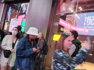 online adult video 39 LilyMaeExhib – A Night in Times Square - exposed - fetish porn -5