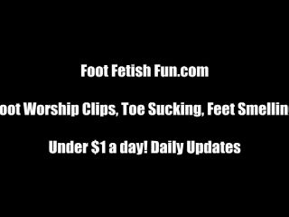 Feet porn and femdom foot fantasy videos foot -9