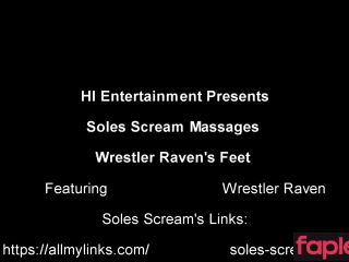 Soles Scream Wrestler Raven Foot Massage And Tickles Sex Clip November 2022-9