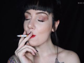 Goddess Isabel - Brunette Goddess Smoking-8