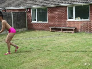 EllaDearest Topless Lawn Mowing - Voyeur Cams-1