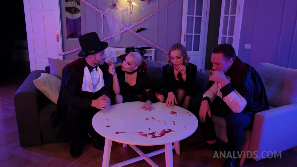 Loren Strawberry, WhiteNeko, Lara Frost - Anally Vampire Halloween party ! DAP (double anal) and DP with three vampires - Loren Strawberry, WhiteNeko, Lara Frost NRX038 - LegalPorno, AnalVids (FullHD 2020)