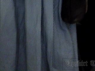 Upskirt-times.com- Ut_2711# Brunette girlie in a long grey skirt. Our cameraman could push hand up of her...-1