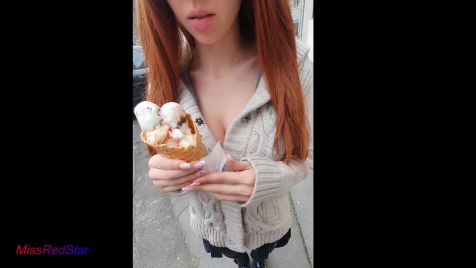 Miss Red Star - Random Guy Offered to Busty Teen Ice Cream for TITFUCK... So I DID IT - Young