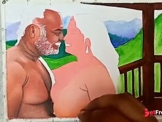 [GetFreeDays.com] Erotic Art Or Drawing Of Sexy Indian Woman on honeymoon with Father in law at an Exotic Location Porn Leak October 2022-3