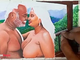 [GetFreeDays.com] Erotic Art Or Drawing Of Sexy Indian Woman on honeymoon with Father in law at an Exotic Location Porn Leak October 2022-5