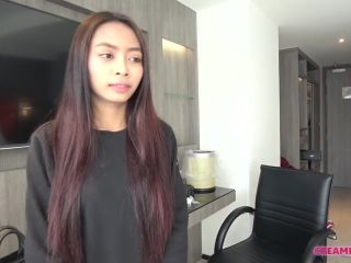 Porn Skinny 36kg thai babe filled with hot sperm-0