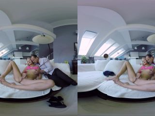 Virtual Foursome – Katy Rose, Morgan Rodriguez, Ria Sunn | virtual reality | 3d porn -0