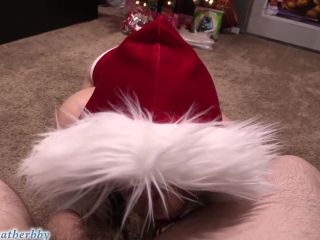 Sucking Santas Dick 1080p – Heatherbby,  on cumshot -0