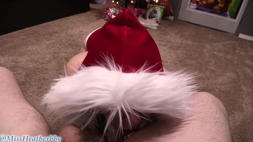 Sucking Santas Dick 1080p – Heatherbby,  on cumshot 