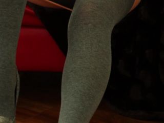 online xxx video 40 gay dress shoe fetish Sophia’s Sexylegwear – Grey tights – Femdom, POV, femdom on femdom porn-0