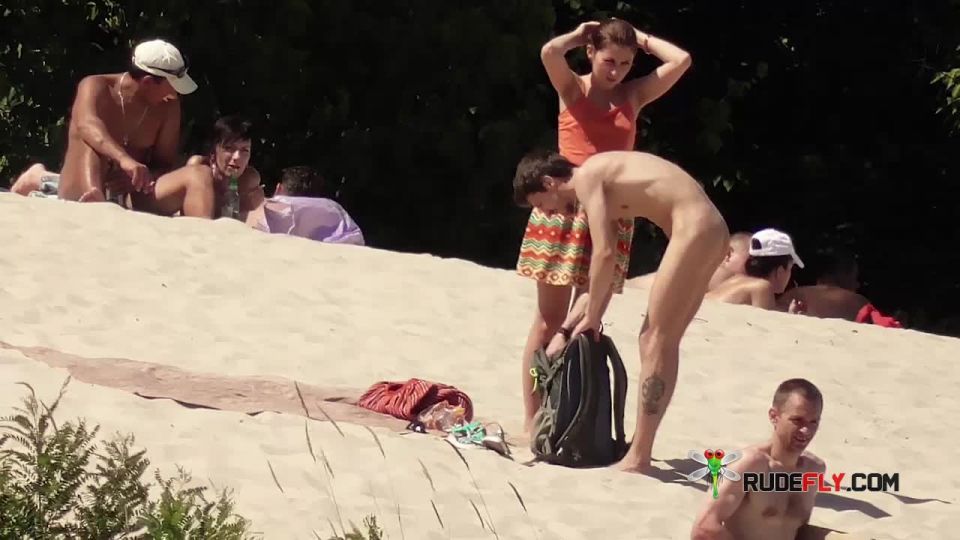 Hot teen naturists make this nude strand even  hotter