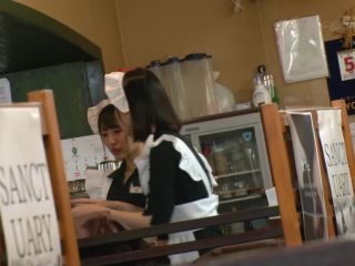 Kawana Ai, Hanakari Mai, Tenma Yui NHDTB-609 Cafe Daughter Chain Sloppy 3 Japamala Sequel Using A Compliant Clerk Who Fell Alive In The Store That Is Open Plan - School Uniform-0