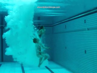 Diving double synchro nippleslip voyeur -0