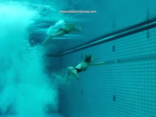 Diving double synchro nippleslip voyeur -2