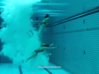 Diving double synchro nippleslip voyeur -7