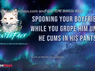 [GetFreeDays.com] AUDIO Spooning Your Boyfriend While You Tease Him Until He Cums In His Pants Porn Film October 2022-6