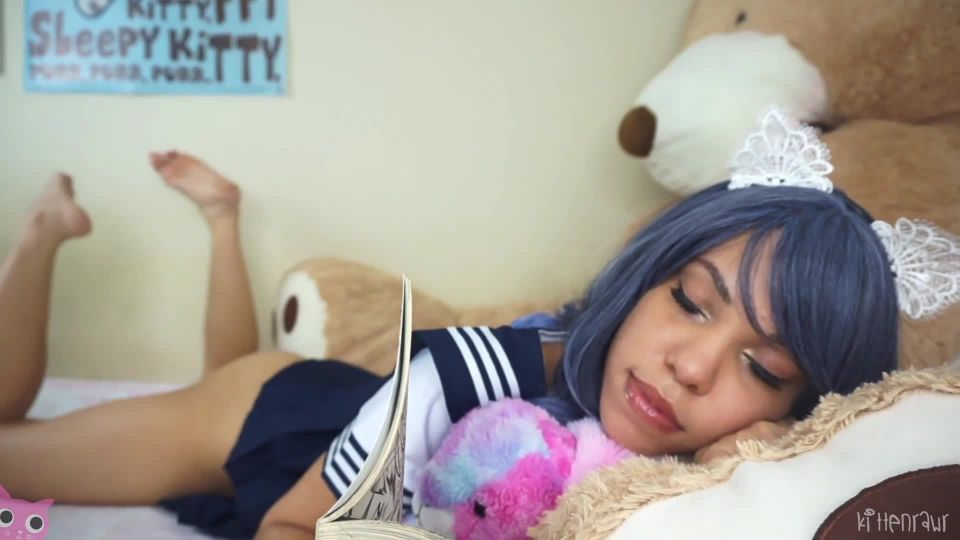 kittenrawr in School Girl Pillow Hump on teen 