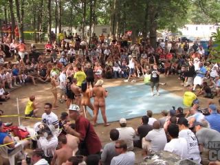 Nudes a Poppin 2012 Amateur Contest and Amateur Oil Wrestling Public!-1