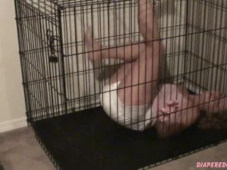 DiaperedonlineAmber Amber Locked in Cage (1)-1