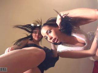  REA And TRICIA   pov REA And TRICIA tease, Foot Worship, POV, barefoot, Fetish Goddess Rea Longest Legs-REA And TRICIA-Party Mood-Giantess Clips4sale.com-1