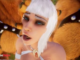 [GetFreeDays.com] Morning sex. Three huge Furries fucked a blonde droid in the forest, the forest of love Adult Stream July 2023-7