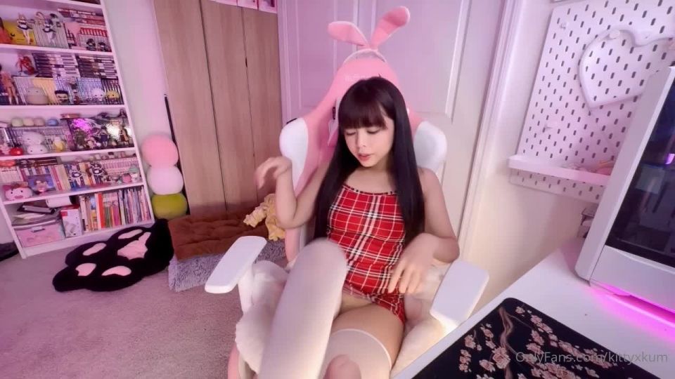 free porn video 3 KittyxKum – Streamer Forgets to Turn Off Her Webcam - solo - toys asian girl porn