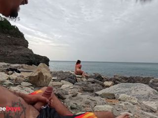 [GetFreeDays.com] Italian girl gets cum in her mouth from a pervert on the beach premature ejaculation Adult Leak December 2022-2