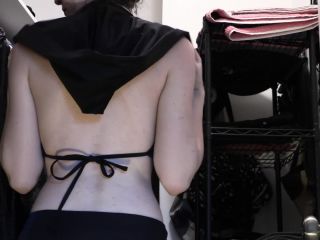 Shy Goth Exhibitionist Try On Haul-6