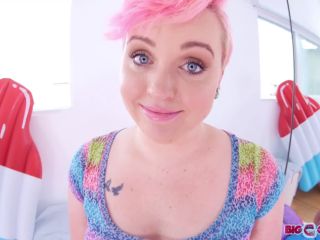 Bubble Butt Cutie MILEY MAY Cum Swallow POV Blowjob! WOW-0