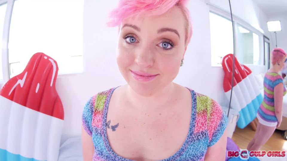 Bubble Butt Cutie MILEY MAY Cum Swallow POV Blowjob! WOW