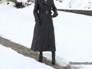 online porn video 32 Chateau-Cuir – Leather tease in the snow - mesmerize - femdom porn femdom tied-5