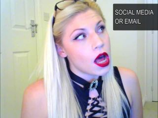 Video online Goddess Blonde Kitty - Consensual Findom Blackmail-5