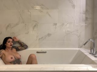 femdom maid femdom porn | damazonia  Massage my feet while I m enjoying my bath like a Queen | 4k-1