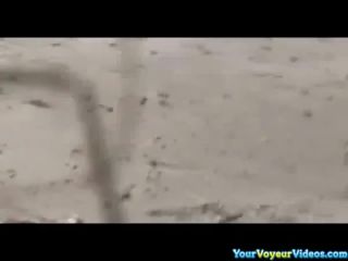 Beach sex caught by voyeur Nudism!-6