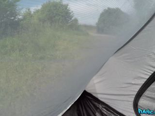 Cheating Wife Fucked in a Tent!!!-8