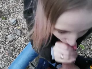 Stacy Starando - Random Blowjob To My Stepbrother Dick In Real Public Area , sexy amateur videos on teen -8