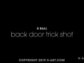 xxx clip 2 Eight Ball Back Door Trick Shot - female orgasm - femdom porn aiden starr femdom-0