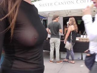  voyeur | Shy Goth Exhibitionist - Farmers  Market | voyeur-1