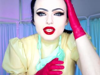 online clip 9 Empress Poison - Glovesex Addiction - slave training - femdom porn femdom gloryhole-4