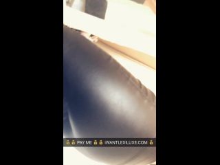 LEXI LUXE Lexiluxe - video teasing losers with my new expensive leather trousers 07-01-2018-3