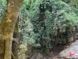 [GetFreeDays.com] Young NaturistCausal Nudist Explores A Remote Waterfall in Asia Adult Clip December 2022-2