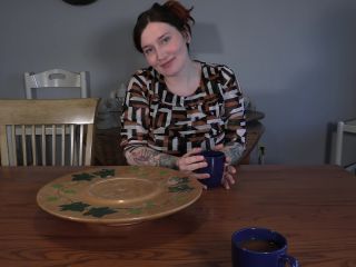 Bettie Bondage - Moms Special Coffee 4K - Femdom pov-0